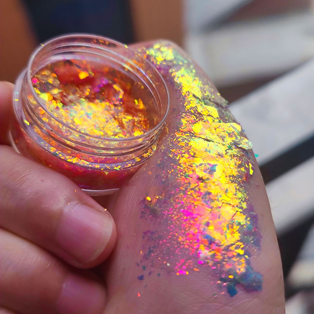 Sparkly Chameleon Nail Opal Fl - Nail Glitter Chrome recension och pris