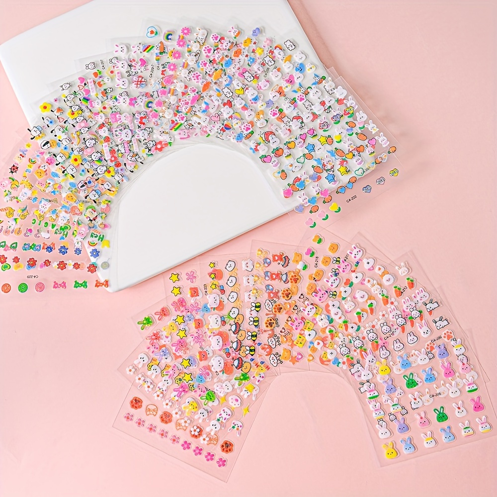 30 piece luminous nail sticker - Nail Art France recension och pris