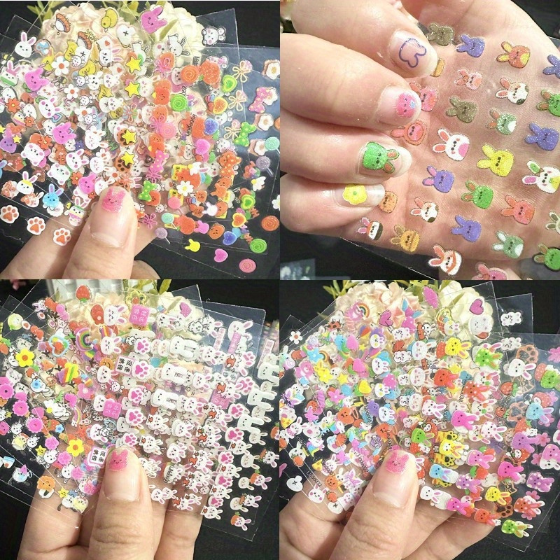 30 piece luminous nail sticker - Nail Art France recension och pris