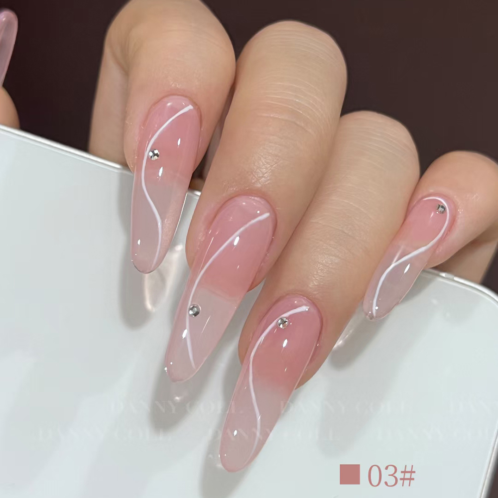 23 Pcs France Naked Color Gel  - Nail Art France recension och pris