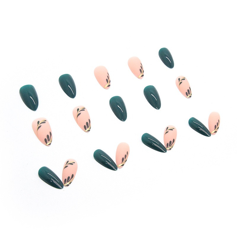 24P/Set Medium-length Almond P - Nail Art Simple recension och pris