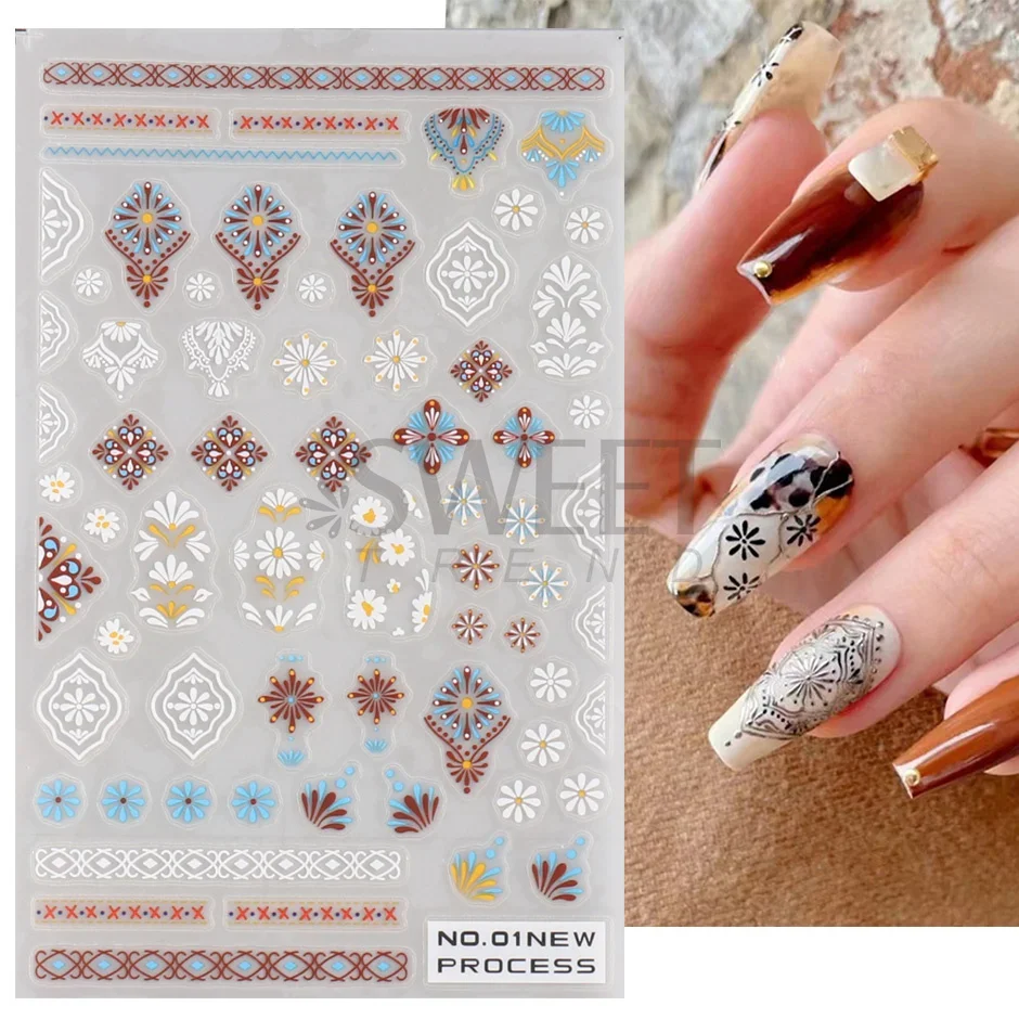 3D Bohemian Matte New Nail Sti - Nail Art France recension och pris