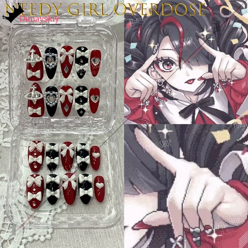 YiNuo*/Needy Girl Overdose Jir - Press On Nail Set recension och pris