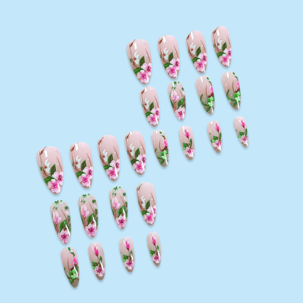 Short Almond Press on Nails 3D - Press On Nail Set recension och pris