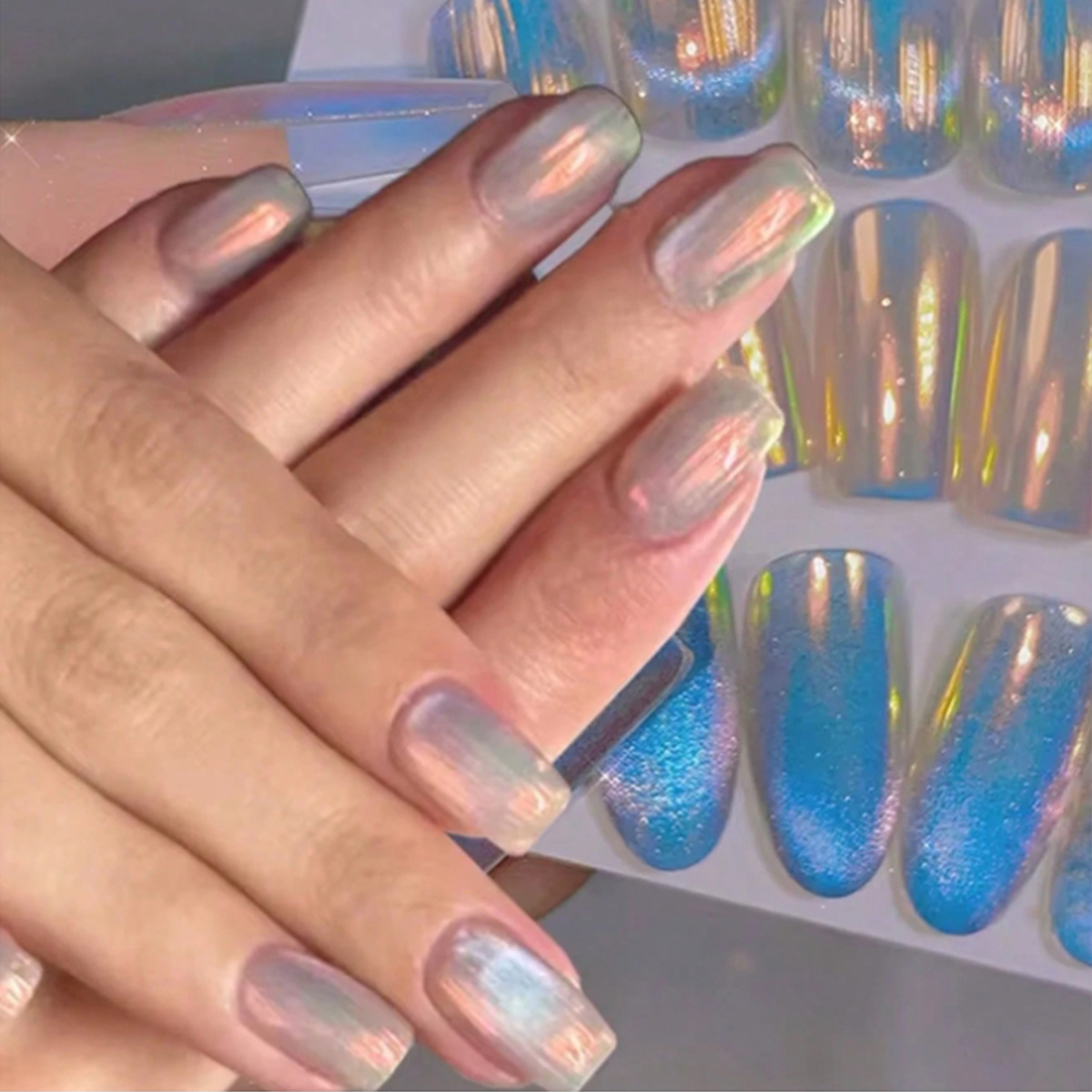 1 Mermaid Aurora Color Chrome  - Nail Glitter Chrome recension och pris