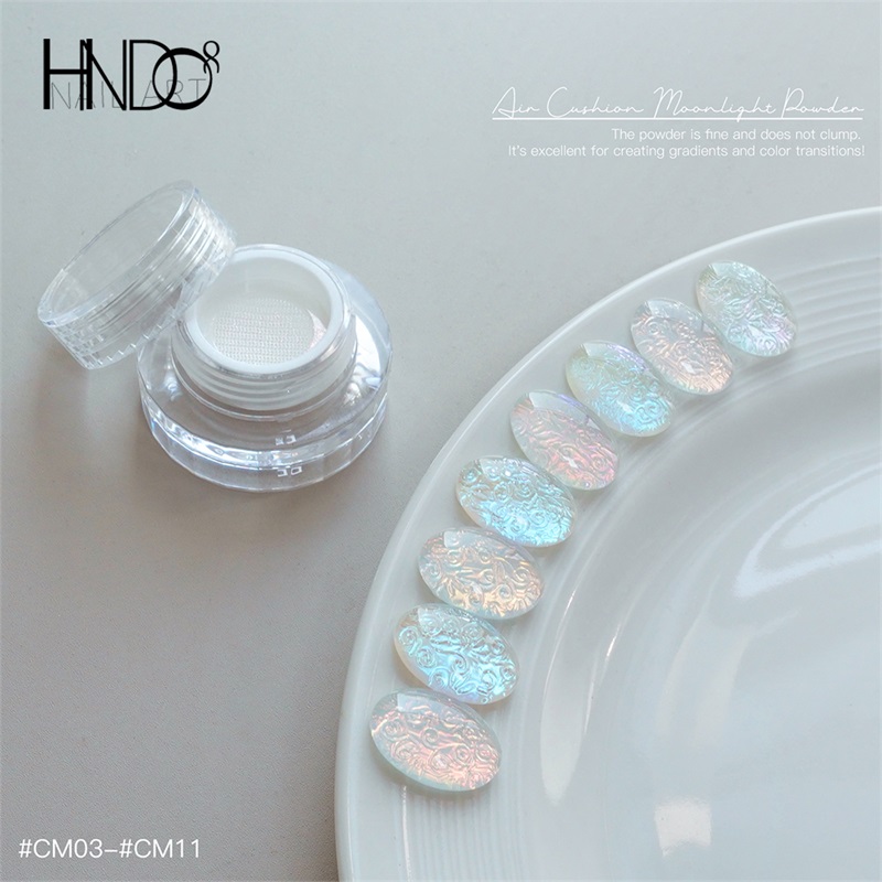 HNDO New Package Aurora Chrome - Nail Glitter Chrome recension och pris
