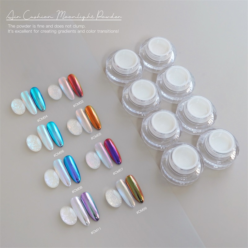 HNDO New Package Aurora Chrome - Nail Glitter Chrome recension och pris