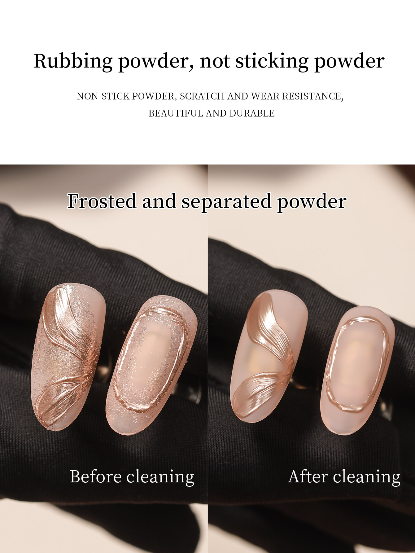 16ml 2-in-1 Matte Gel Top Coat - Nail Glitter Chrome recension och pris