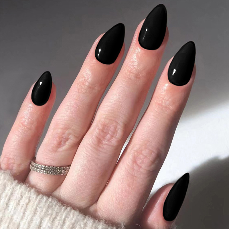 24pcs Solid Color False Nails  - Nail Art Simple recension och pris