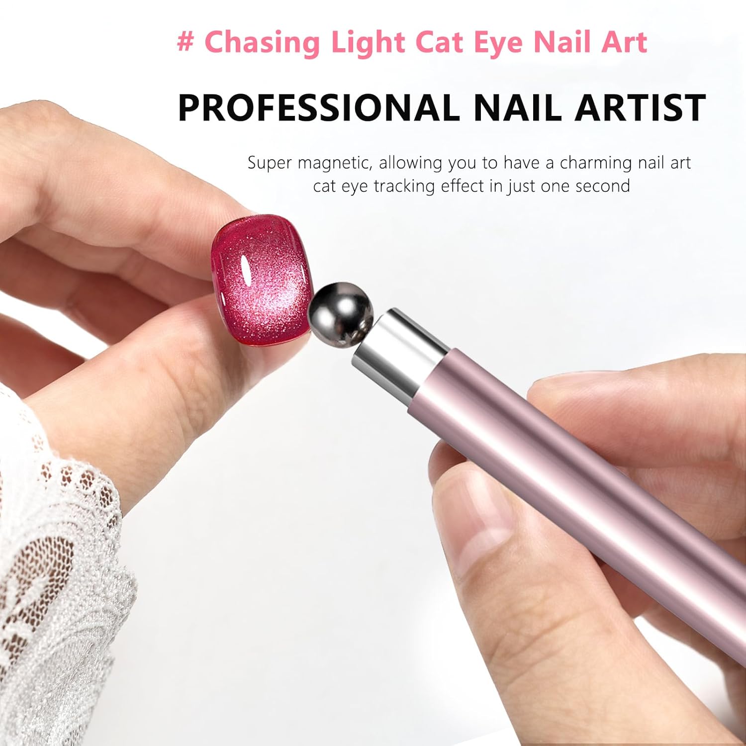 Cat Eye Magnetic Ball With Nai - Nail Gel Polish Set recension och pris
