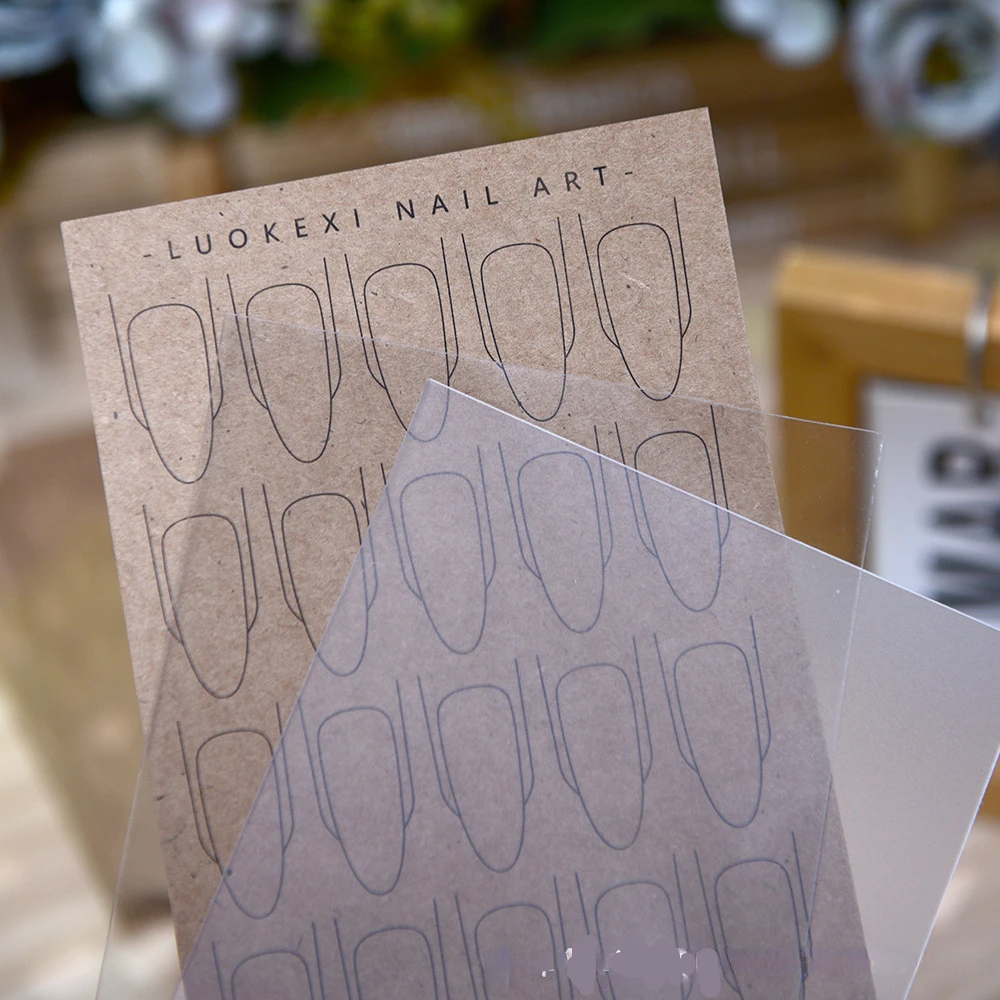 Nail Practice Paper Jam Transp - Nail Art France recension och pris