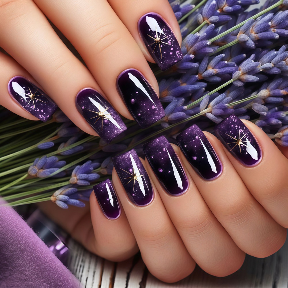 Short Medium fake nails gradie - Press On Nail Set recension och pris