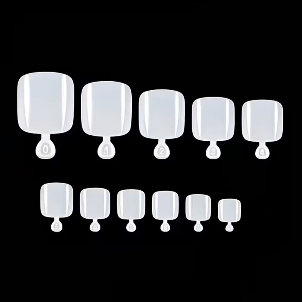 100pcs/Box French Tip Press-On - Press On Nail Set recension och pris