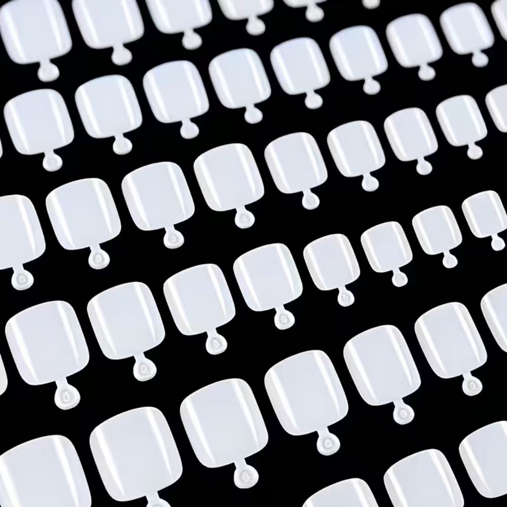 100pcs/Box French Tip Press-On - Press On Nail Set recension och pris