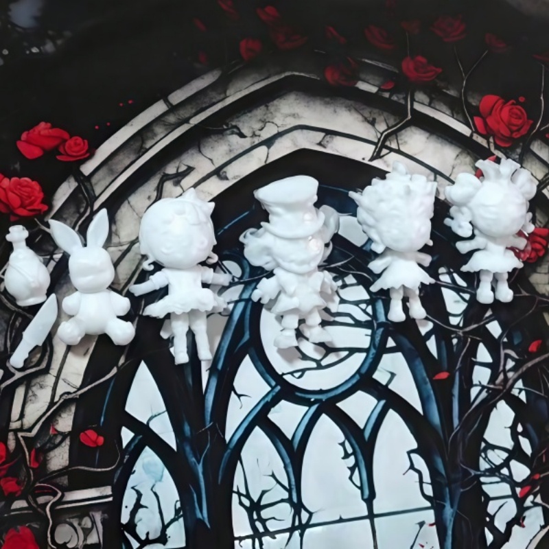 Dark Fantasy Halloween Nail Ar - Nail Art Gothic recension och pris