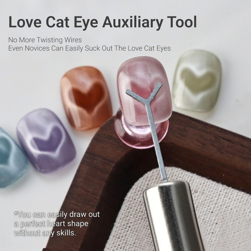 1/2/3/4pcs Y-Shaped Heart Cat  - Nail Gel Polish Set recension och pris