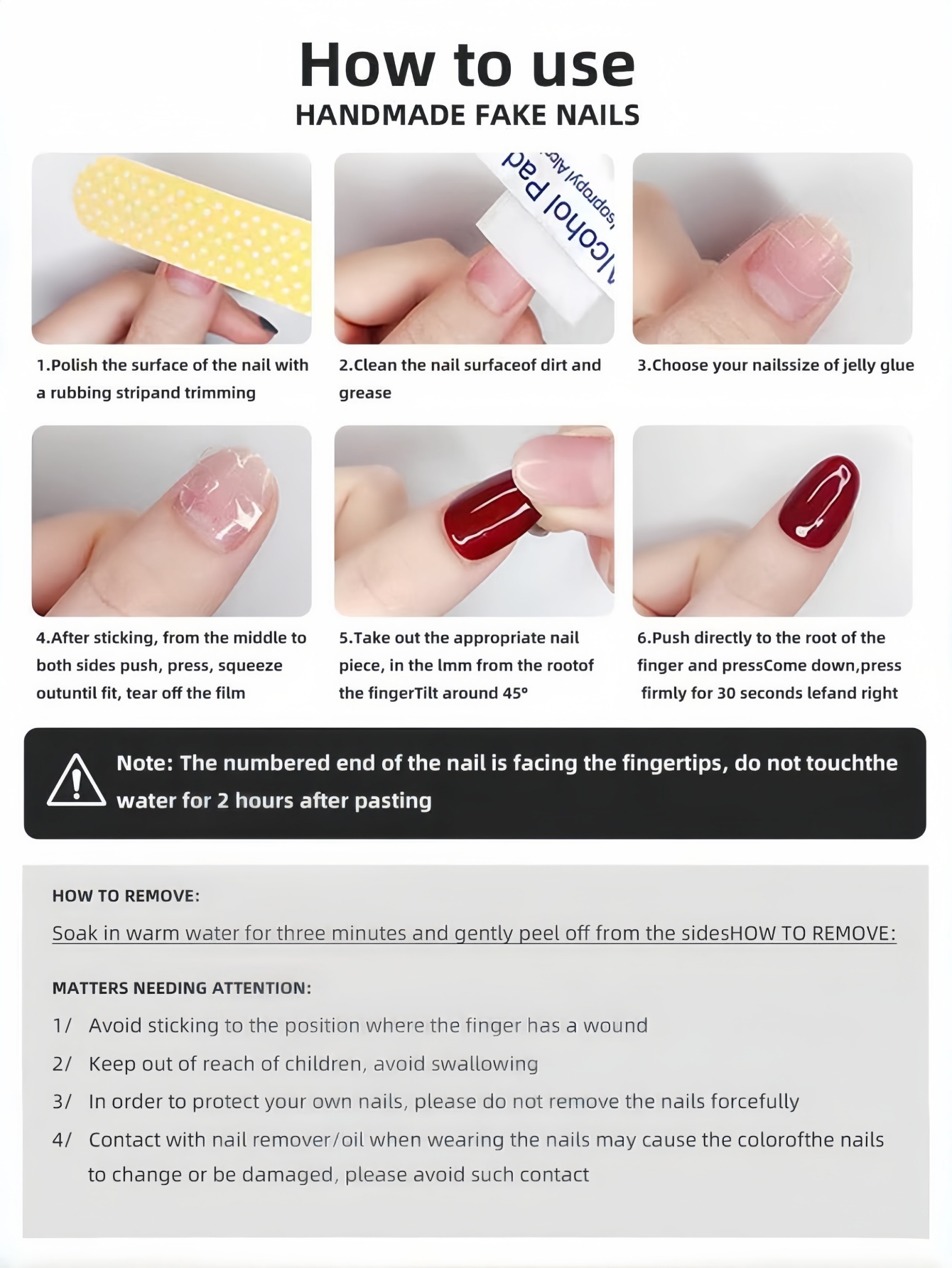10-Piece Set of Caramel Milk C - Press On Nail Set recension och pris