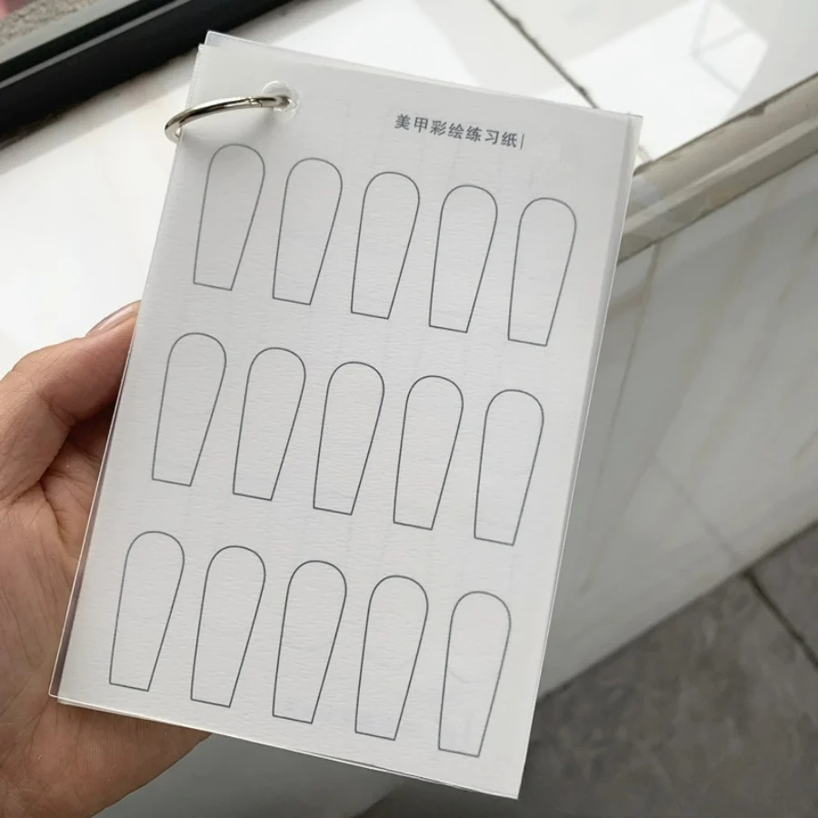 Nail Flower Practise Paper Tra - Nail Art France recension och pris