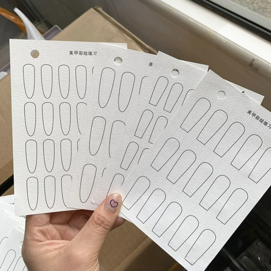 Nail Flower Practise Paper Tra - Nail Art France recension och pris