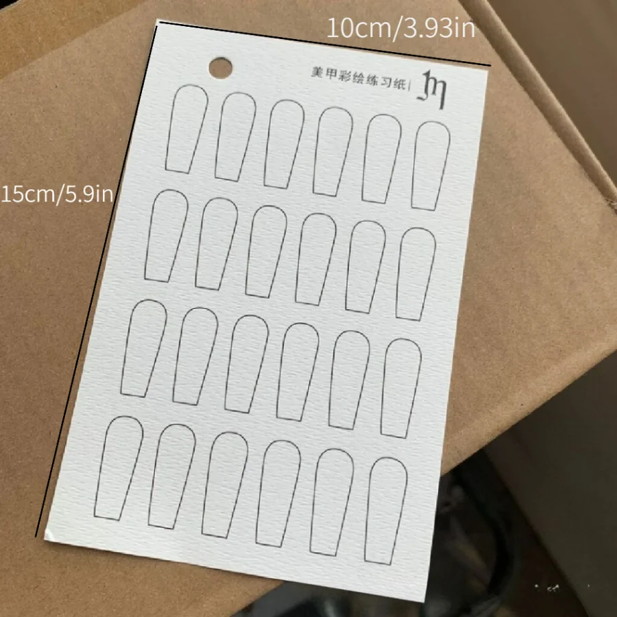 Nail Flower Practise Paper Tra - Nail Art France recension och pris