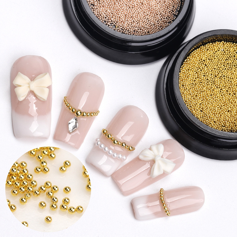 10G/Box 0.4MM 0.6MM Rose Gold  - Nail Art Rose Gold recension och pris