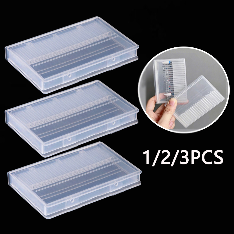 1/2/3PCS 20 Slots Clear Nail D - Nail Art Simple recension och pris