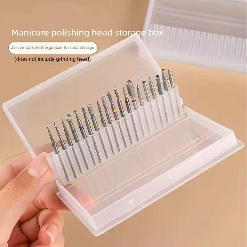 1/2/3PCS 20 Slots Clear Nail D - Nail Art Simple recension och pris
