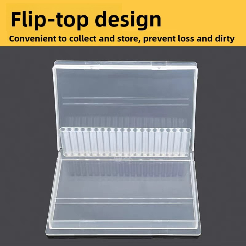 1/2/3PCS 20 Slots Clear Nail D - Nail Art Simple recension och pris