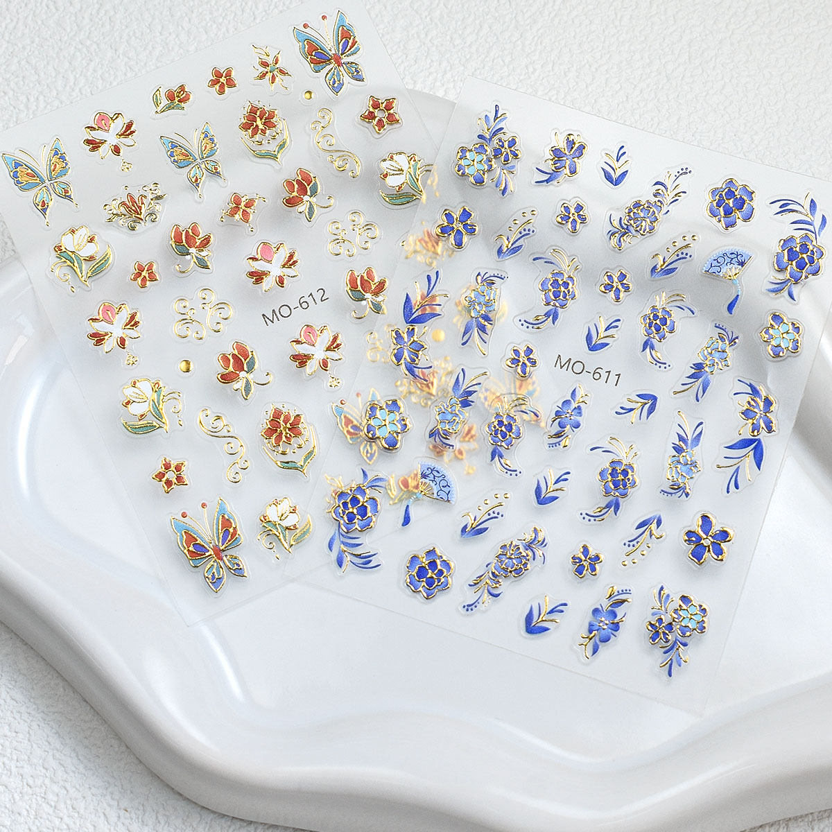 3D Flower Nail Stickers - Spri - Nail Art France recension och pris